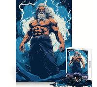Poseidon Neptun God Jigsaws 1000 Pieces for Adults Cognitive Toy Together Fun Image Assembly Art Collection Piece (38x26cm)