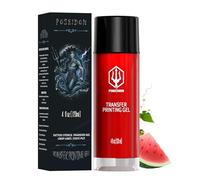 POSEIDON Tattoo Stencil Transfer Gel, 4 fl oz / 120ml - Long-Lasting & Smudge-Proof for Transfer Paper & Machines, Easy to Use Tattoo Accessory for Artists & Beginners (Refreshing Watermelon Scent)