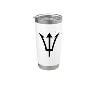 Poseidon Trident/Neptune Trident Gr od Design Stainless Steel Insulated Tumbler