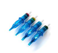 POSEIDON V3 Tattoo Cartridge Needles 30 Pcs with Membrane Safety Cartridges Disposable Needles for Tattoo Artists - Round Liner (1005RL)