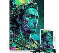 Poseidon's Fury︰ Lord of The Depths Jigsaw Puzzles for Adults1000 Pieces Clear Logic Toy Leisure Time Perfect Cut Creative Gift (50x75cm)