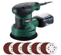 POSENPRO 300W Random Orbital Sander, 125 mm Variable Speed Electric Sander | Includes 20 Pcs Sandpapers, 6 Variable Speed 13000RPM, Hand Sander with Dust Collector for Woodworking Sanding
