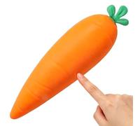 Posgcks Large Squeeze Ball, Realistic Fruit Shape Anti-Stress Balls, Soft Fruit Shaped Squeeze Toy with Slow Return - for Surprise Bag Fillers, Women and Men (Strawberry)