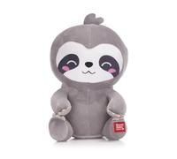 Posh Paws 49402S Kawaii Kuties 9.5" (24cm) Sakura The Sloth Soft Plush Toy, Grey