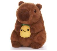 Posh Paws Cute Capybara Plush Toy with Pineapple Soft Stuffed Animal