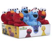 Posh Paws One Sesame Street Elmo OR Cookie Monster 8" Beanie Soft Toy (18cm) - PLEASE NOTE: EACH SOLD SEPARATELY AND SELECTED AT RANDOM