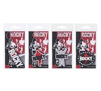 Posh Paws PLEASE NOTE: KEYCHAINS SELECTED AT RANDOM AND SOLD SEPARATELY - Officially Licensed Rocky Balboa PU Vinyl 2D Keychain - PLEASE NOTE: KEYCHAINS SELECTED AT RANDOM AND SOLD SEPARATELY