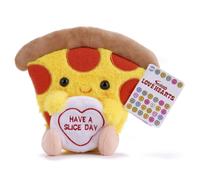 Posh Paws SWIZZELS LOVE HEARTS 18CM (7”) PATRICK THE PIZZA SOFT TOY