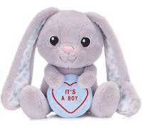 POSH PAWS (SWIZZLES) LOVE HEARTS IT'S BOY AND IT'S GIRL SOFT TOYS