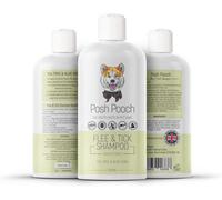 Posh Pooch Flea & Tick Shampoo For Dogs 500Ml Naturally Washes Out Harvest Mites, Ticks, Fleas & Insects Soothes & Prevents Further Bites