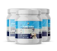 Posh Pooch Plaque Attack 100% Natural Plaque & Tartar Remover For Dogs & Cats Teeth | Rich in Vitamins & Omegas | Supports Oral And Digestion Health | Breath Freshener For Bad Breathe (250g)