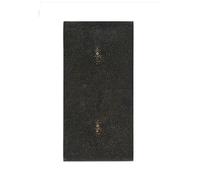 POSH TRADING COMPANY Double Coaster - Faux Shagreen Chocolate