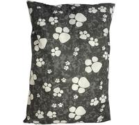 POSH WAVE Printed Dog Bed Cushion 1-PACK - Large 90x60cm Pet Mattress with Removable Zipped Polycotton Cover - Washable Hollow Fibre Inner - Comfortable Dog Sofa Pad for Medium & Large Breeds