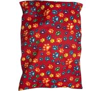 POSH WAVE Printed Dog Bed Cushion 1-PACK - Large 90x60cm Pet Mattress with Removable Zipped Polycotton Cover - Washable Hollow Fibre Inner - Comfortable Dog Sofa Pad for Medium & Large Breeds