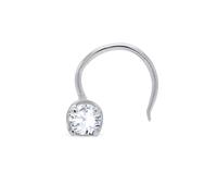 Poshadime 1.5mm 1.7mm 2.50mm 3mm Lab Grown Diamond 14K Gold Nose Stud 20 Gauge Diamond Color G-H Diamond Clarity VS-SI, 1.7 MM, Lab-Grown Diamond White Gold, Lab diamonds