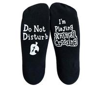 Poshzone Animal Crossing Socks - Funny Socks for Men, Women & Family. Novelty Gifts for Dad, Father's Day