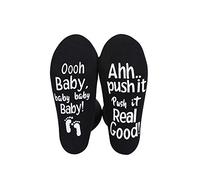 Poshzone Delivery Socks, Non-Skid Maternity Labor Socks, Labor and Delivery Pregnancy Cushion Maternity Push Socks, Shower Gift, Expectant Mom, Push Socks, OB Socks, Maternity Socks…