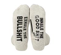 Poshzone Funny Socks - Novelty Stoner Gifts For Smokers, Men & Boyfriend