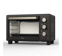 Posida 1200W Electric Countertop Oven - 14L Toaster Oven with 100-230°C Temperature Control, 60-Min Timer, 3 Rack Positions, Stainless Steel Heating Elements & Tempered Glass Window