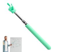 Posinter Sticks - Retractable Teacher Pointer for Elementary School, Telescopic for Lessons | Recoverable Hand Made of Metal, Extended Length 21.7 Inches, Man Presentation