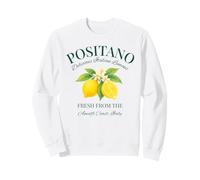 Positano Amalfi Coast Italian Lemons Summer Graphic Sweatshirt