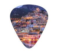 Positano Amalfi Coast Italy Guitar Pick 12 Packs For Bass Electric Acoustic Guitar Unique Gift For Music Lover