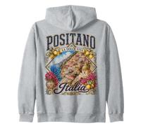 Positano Amalfi Coast Italy Travel Zip Hoodie