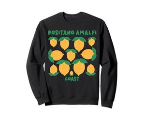 Positano Amalfi Coast Lemon Retro Italian Vacation Graphic Sweatshirt