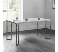 Positano Dining Table - 6 Seater - 150cm - White Marble Effect