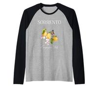 Positano Italy Amalfi Coast Italy Sorrento Raglan Baseball Tee