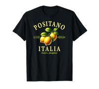 Positano Italy The Vertical City Amalfi Coast Lemons T-Shirt