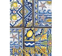 Positano: Oversized Decorative Book for Coffee Tables, Nightstands and Bookshelf Styling | Amalfi Coast Tile Art Cover | Stack Deco Books to Create an ... (Mediterranean decorative book collection)