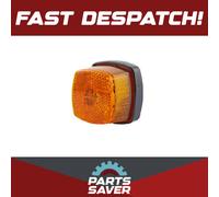 HELLA 2PS 003 057-051 Side Marker Light - Halogen - 12/24V - Screw Connection/mounting - Lens Colour: Yellow - left/right - Quantity: 1