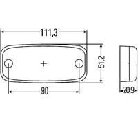 Position ligh HELLA 2PG 345 600-401
