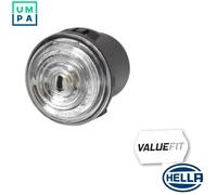 HELLA VALUEFIT 2PG 357 011-021 Position Light - LED - 12/24V - Fitting/Clipped - Lens Colour: Crystal clear - LED colour: Yellow - Front - Quantity: 1