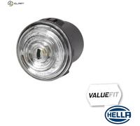 HELLA VALUEFIT 2PG 357 011-021 Position Light - LED - 12/24V - Fitting/Clipped - Lens Colour: Crystal clear - LED colour: Yellow - Front - Quantity: 1