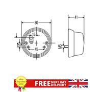 Position Light - HELLA 2PF 001 259-631 OE 056 0333