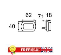 Position Light - HELLA 2PF 013 323-221 OE 5646353