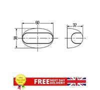 Position Light - HELLA 2PF 959 570-202 OE 090 7635