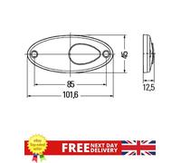 Position Light - HELLA 2PG 964 295-121 OE 196 6013