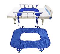 Positioning Bed Pad with Reinforced Handles, Patient Turning Device Prevent Bed Sore, for Elderly, Incontinence, Paralysis Elderly (L 110 X 80 X 38cm (43.3in L X 31.5in W X 14.96in)