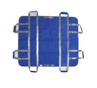 Positioning Bed Pad with Reinforced Handles, Washable Bed Transfer Sheet, Double Layers Nylon Positioning Pad for Bedridden Patients, Multipurpose Turning and Lifting Ai