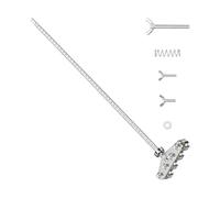 Positioning Brake Calipers for Saw - 23 Inch Adjustable Guide Rail | Professional Wood Carving Tool for Furniture Making, Home Decor and DIY Projects Repeatable Cuts Every Time