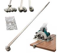 Positioning Calipers, Circular Saw Guide Rail for Precise Measurements & Easy Wood Cutting, Stainless Steel Precision Cutting Guide, Adjustable Guid-e Rail, Measuring Tool for Circular Saws