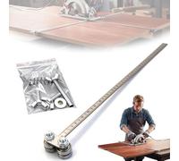 Positioning Calipers for Precise Measurements and Easy Wood Cutting, Upgrade Stainless Steel Precision Cutting Guide, for Furniture Making & Wood Processing (Upgraded 8+1,60cm)