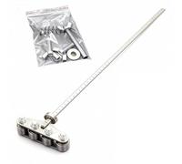 Positioning Calipers for Precise Measurements & Easy Wood Cutting, 50/60/80cm Stainless Steel Precision Cutting Guide, Adjustable Precision Caliper Guide Furniture Making