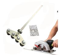 Positioning Calipers for Precise Measurements & Easy Wood Cutting, Stainless Steel Cutting Guide with Adjustable Rail for Circular Saws, Precision Measuring Tool (Four-axis 60cm/23.62in)