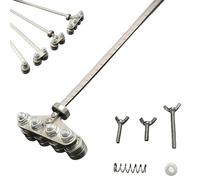 Positioning Calipers for Precise Measurements & Easy Wood Cutting,Stainless Steel Measuring Tool for Circular Saws,Adjustable Cutting Machine Base Guide (white,Upgraded 8+1)