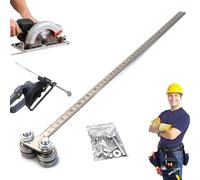 Positioning Calipers for Precise Measurements & Easy Wood Cutting,Stainless Steel Measuring Tool for Circular Saws,Adjustable Guide Rail,Circular Saw Measuring Tool for Household/DIY Measurmentt, etc