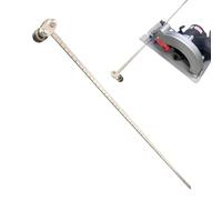 Positioning Calipers for Precise Measurements & Easy Wood Cutting | Stainless Steel Precision Cutting Guide for Circular Saws | Measuring Gauge Tool with 60cm Adjustable Rail, for Woodworking DIY